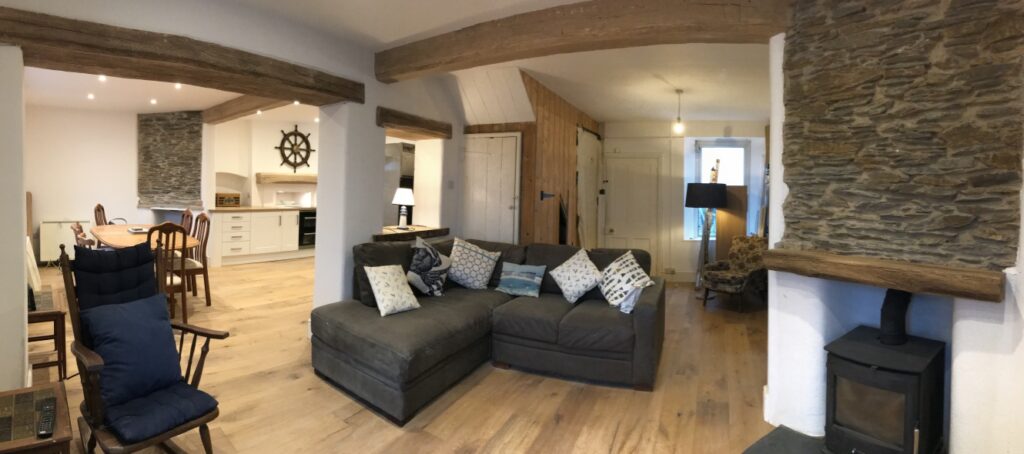 Coastguards View, Mevagissey - open plan lounge / kitchen / diner